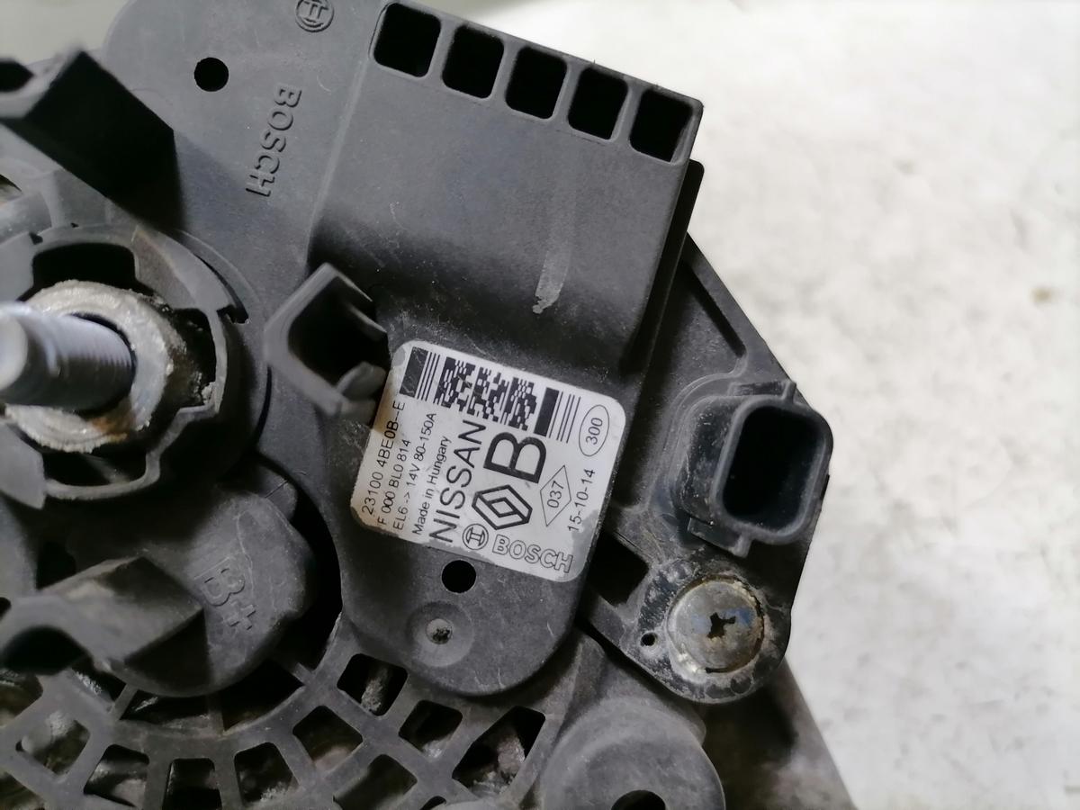 Nissan Pulsar original Lichtmaschine Generator 1.2 85kw Bj.2016